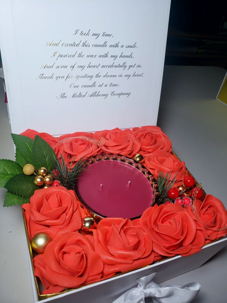 "Mandarin Dreams" Candle Arrangement