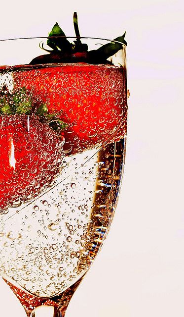 Dom Impérial (Our version of strawberries & Champagne)