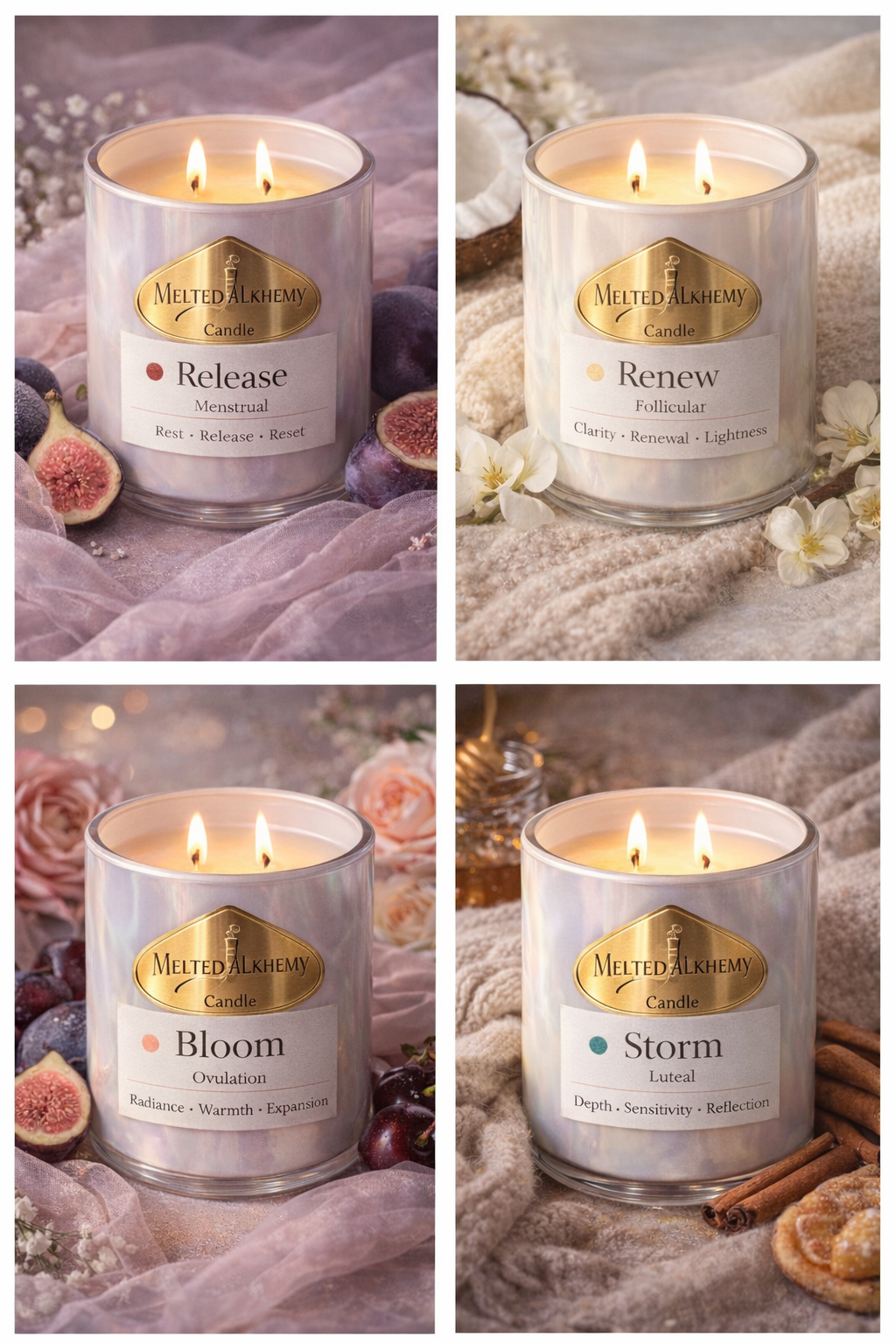 The PMDD Cycle Candle Collection