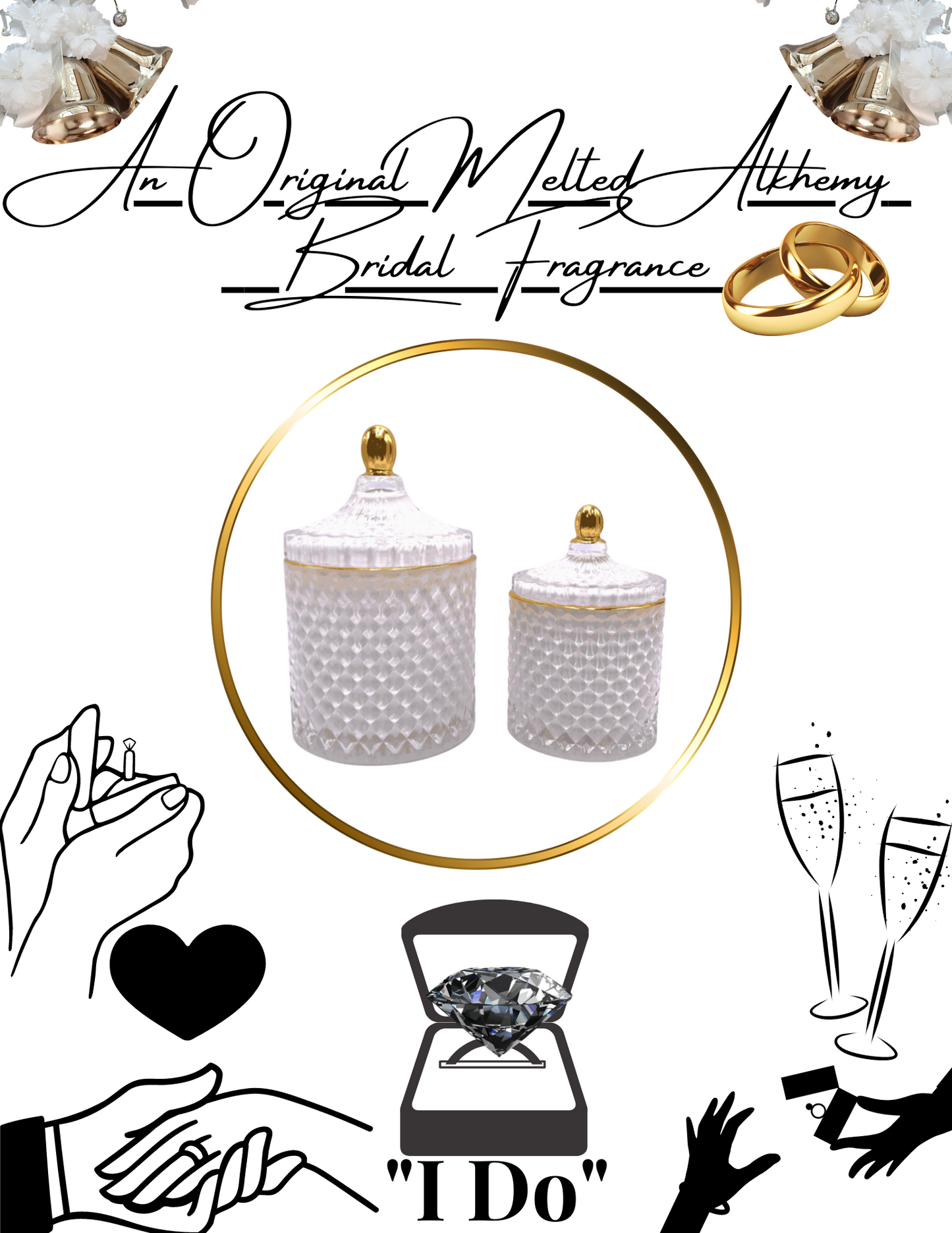 "I Do" An Original Melted Alkhemy Bridal Fragrance